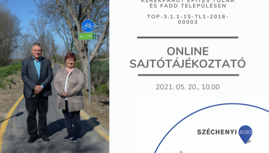 Online sajtótájékoztató